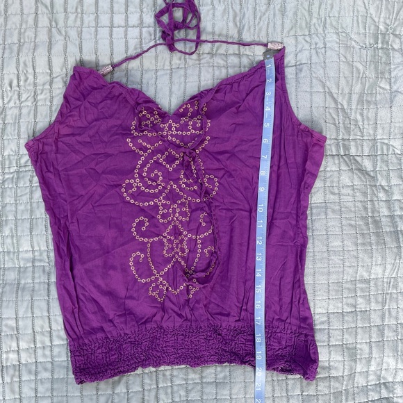 Rampage Fuchsia Embroidery Top - Picture 4 of 4